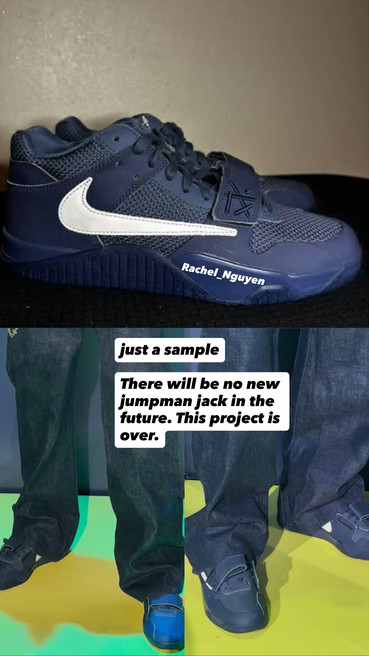 Travis Scott × JORDAN JUMPMAN JACK “Navy” が公開
