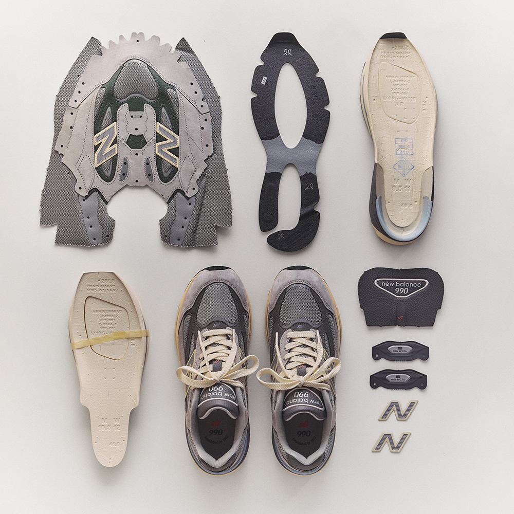 【抽選・価格】New Balance 新型スニーカー『Made in USA 990v7』の国内リリース情報が解禁