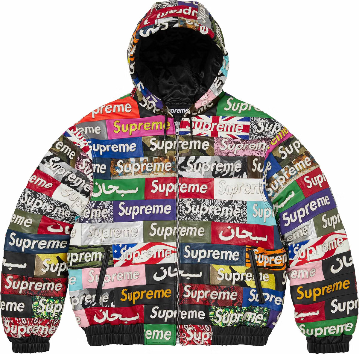 ジェフ・ハミルトン が Supreme × Jeff Hamilton 26FW『Box Logo Appliqué Hooded Leather Jacket』を着用
