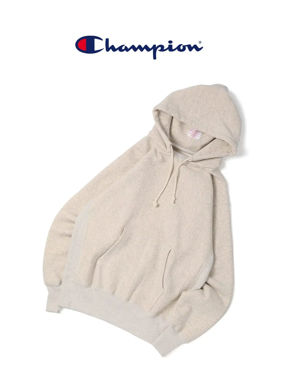 Champion『REVERSE WEAVE® プルオーバー 2ndパテントモデル アフターフーデッド スウェットシャツ 日本製』が発売
