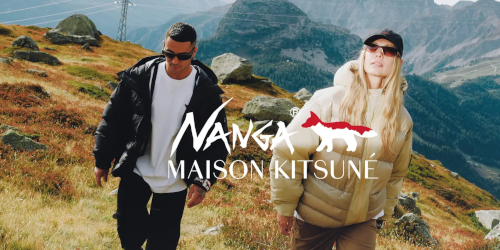 NANGA × MAISON KITSUNÉ の2026年秋冬コラボコレクションが登場