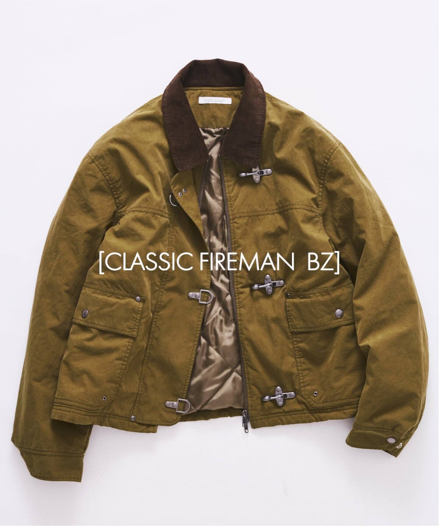 JOURNAL STANDARD 26FW『クラシック ファイヤーマン ブルゾン』のオンライン先行予約が開始