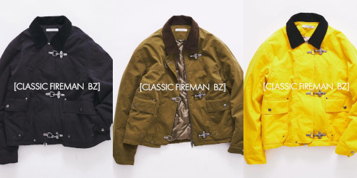 JOURNAL STANDARD 26FW『クラシック ファイヤーマン ブルゾン』のオンライン先行予約が開始