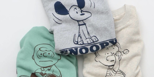 JOURNAL STANDARD relume × PEANUTS 26FW『ヴィンテージ プリントスウェット』のオンライン先行予約が開始