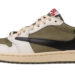 Travis Scott × NIKE AIR JORDAN 1 LOW "MEDIUM OLIVE" のオフィシャル画像が公開