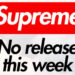 Supreme 2025年春夏コレクション WEEK2が3月8日(土)発売予定